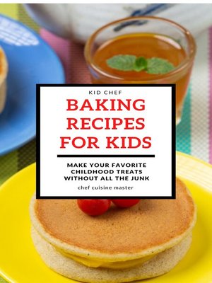 cover image of Baking Recipes For Kids